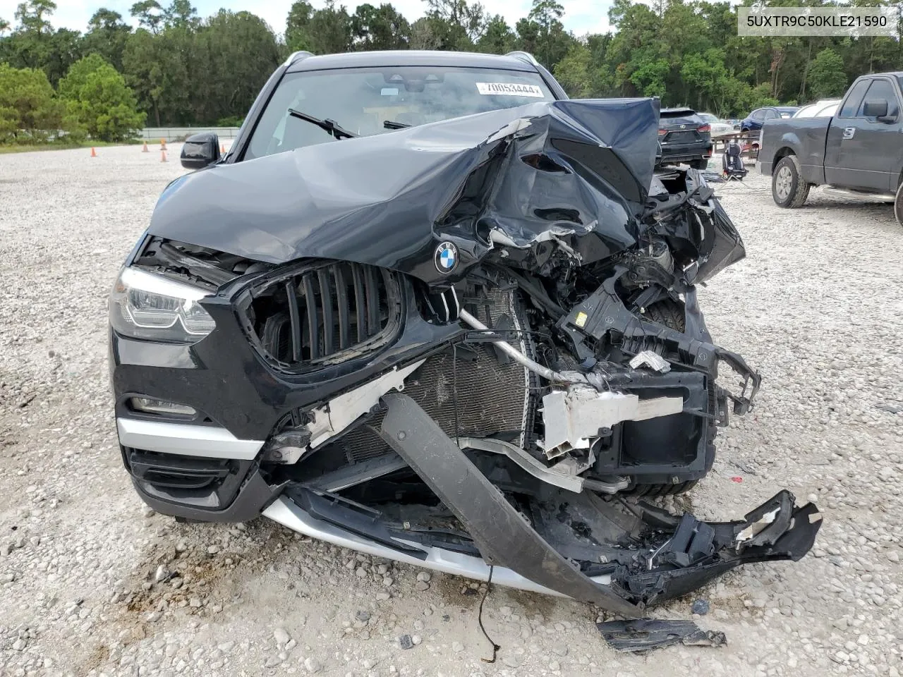 2019 BMW X3 xDrive30I VIN: 5UXTR9C50KLE21590 Lot: 70053444