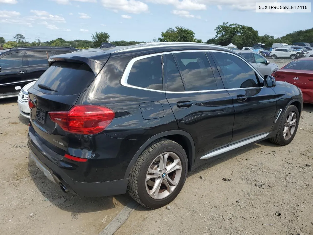 2019 BMW X3 xDrive30I VIN: 5UXTR9C55KLE12416 Lot: 70200184