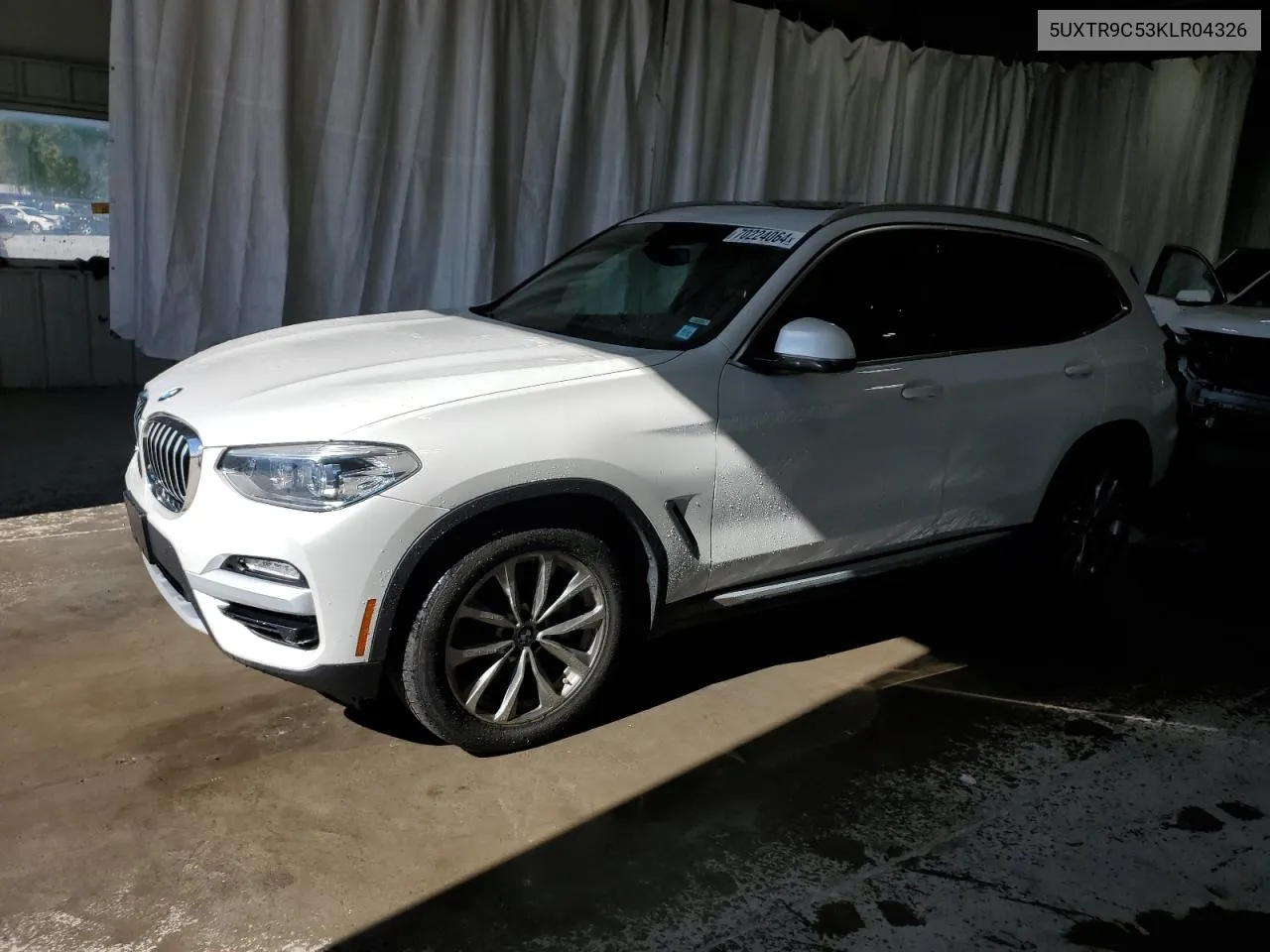 2019 BMW X3 xDrive30I VIN: 5UXTR9C53KLR04326 Lot: 70224064