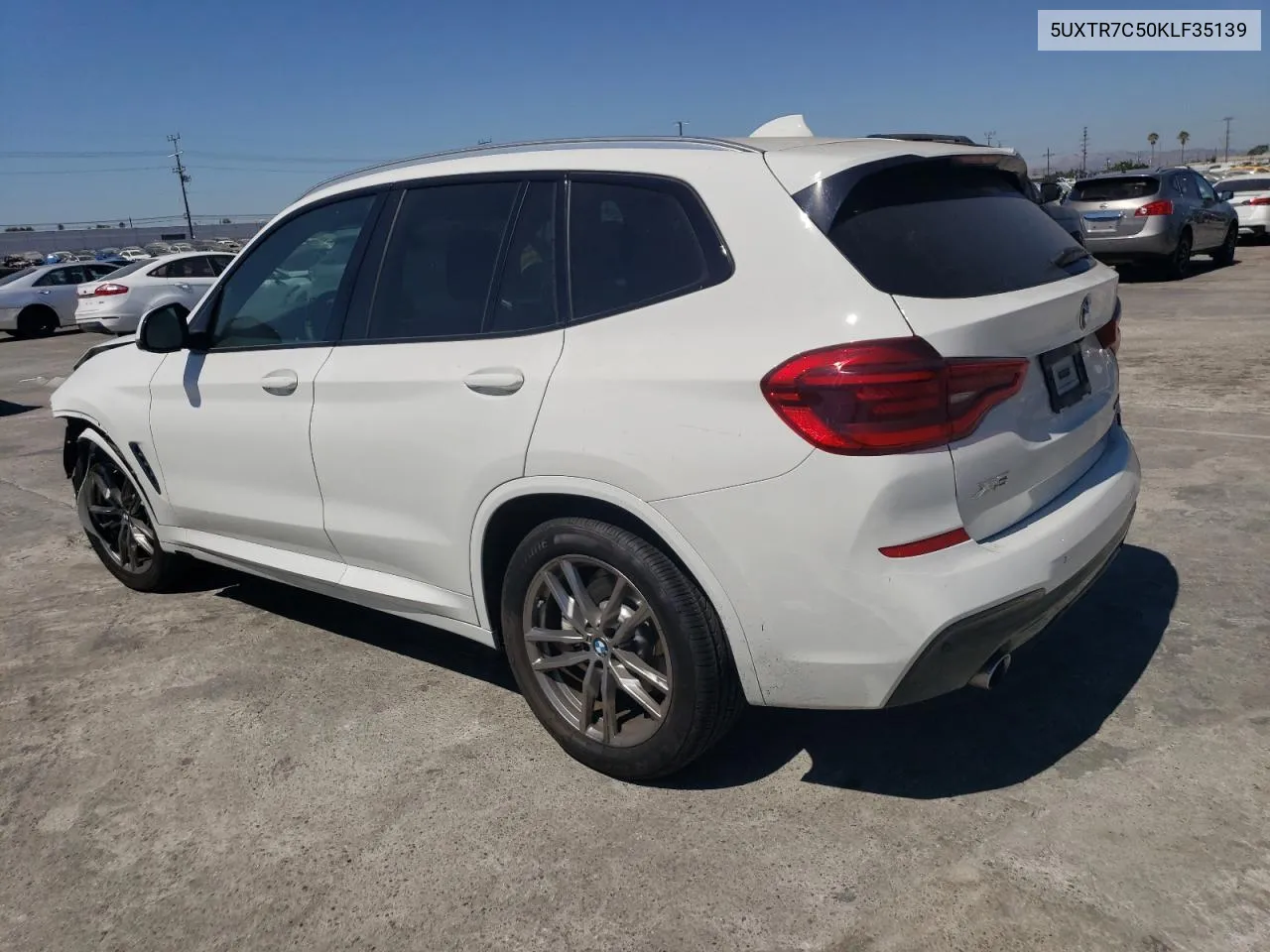 2019 BMW X3 Sdrive30I VIN: 5UXTR7C50KLF35139 Lot: 70306514