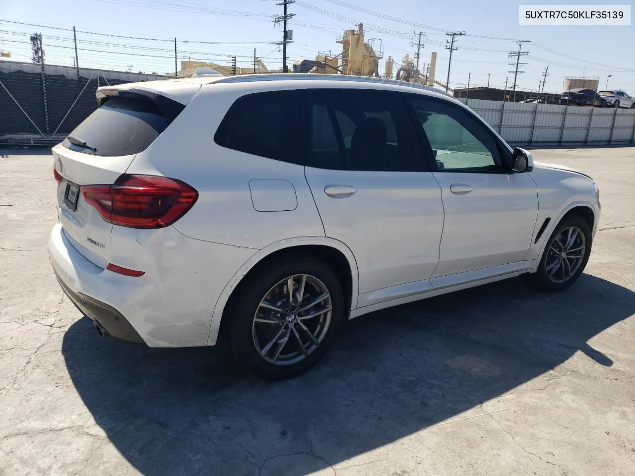 2019 BMW X3 Sdrive30I VIN: 5UXTR7C50KLF35139 Lot: 70306514