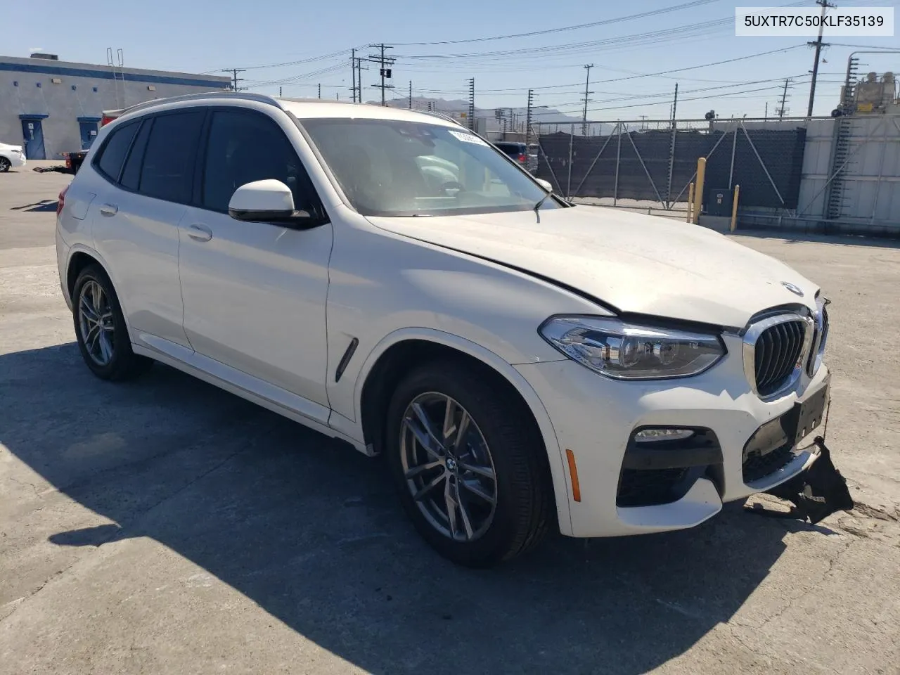 5UXTR7C50KLF35139 2019 BMW X3 Sdrive30I