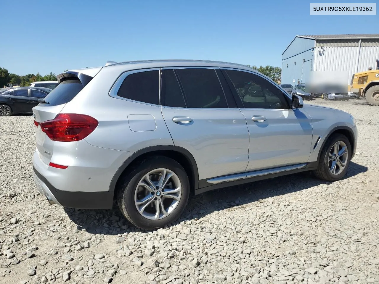 2019 BMW X3 xDrive30I VIN: 5UXTR9C5XKLE19362 Lot: 70435724