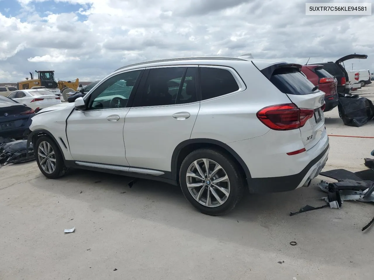 2019 BMW X3 Sdrive30I VIN: 5UXTR7C56KLE94581 Lot: 70692814