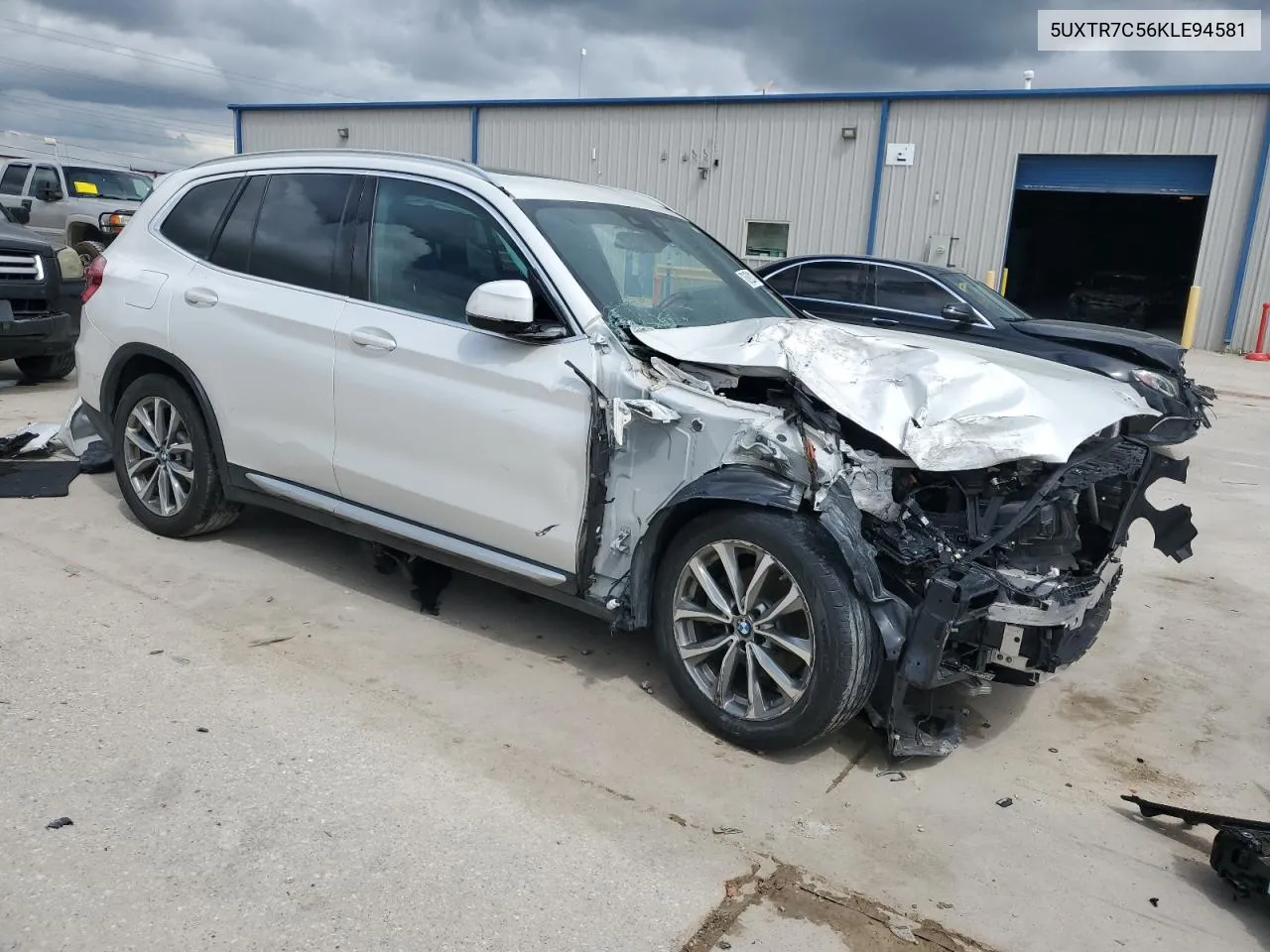 5UXTR7C56KLE94581 2019 BMW X3 Sdrive30I