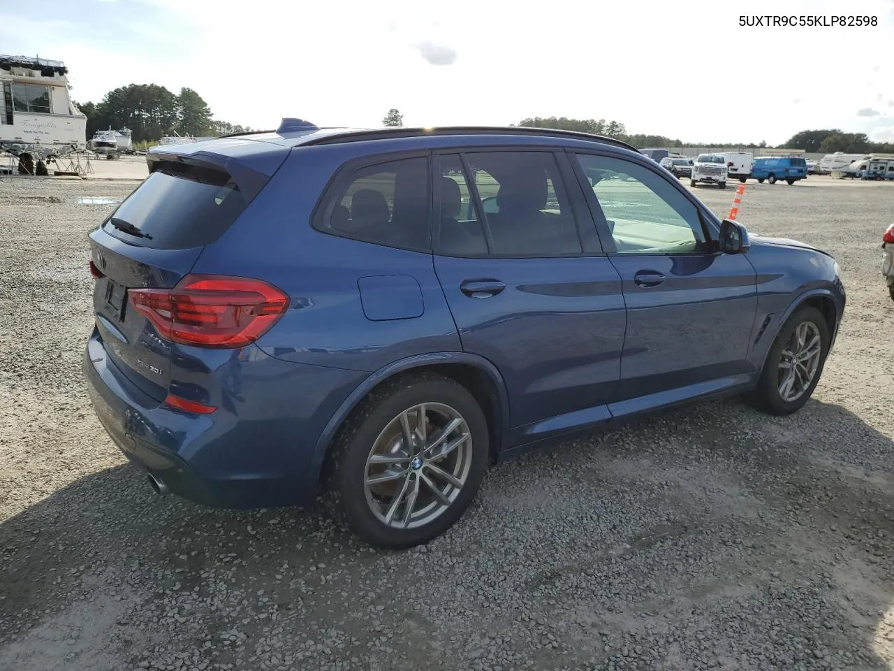 2019 BMW X3 xDrive30I VIN: 5UXTR9C55KLP82598 Lot: 70892284