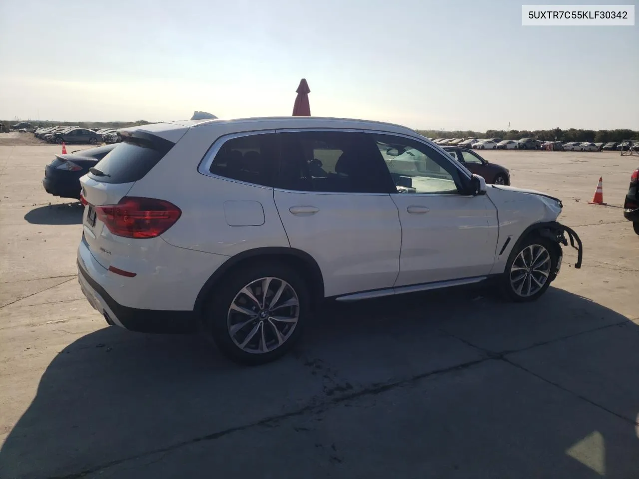 2019 BMW X3 Sdrive30I VIN: 5UXTR7C55KLF30342 Lot: 71207054