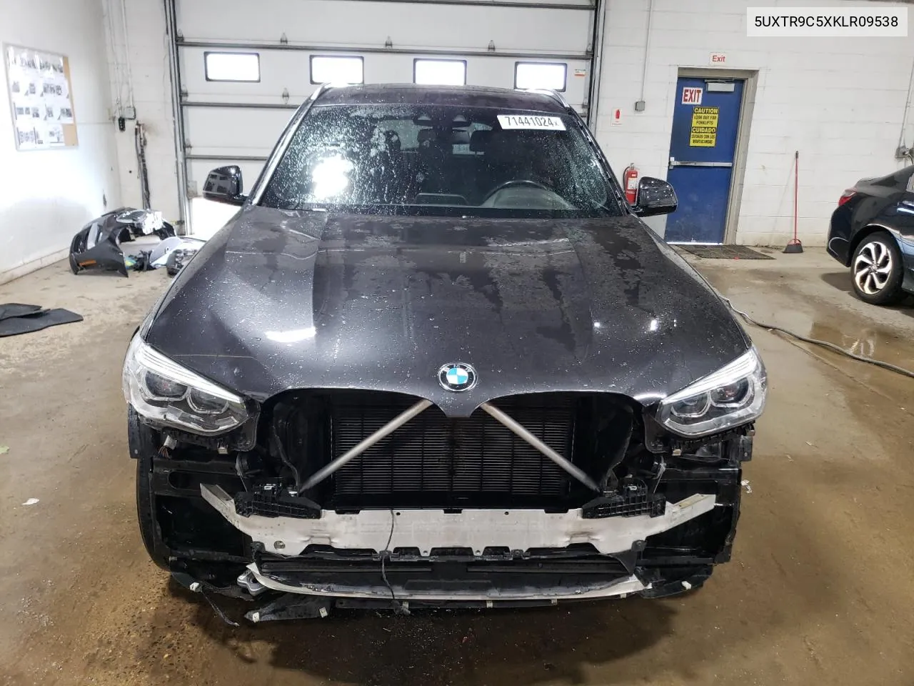 2019 BMW X3 xDrive30I VIN: 5UXTR9C5XKLR09538 Lot: 71441024