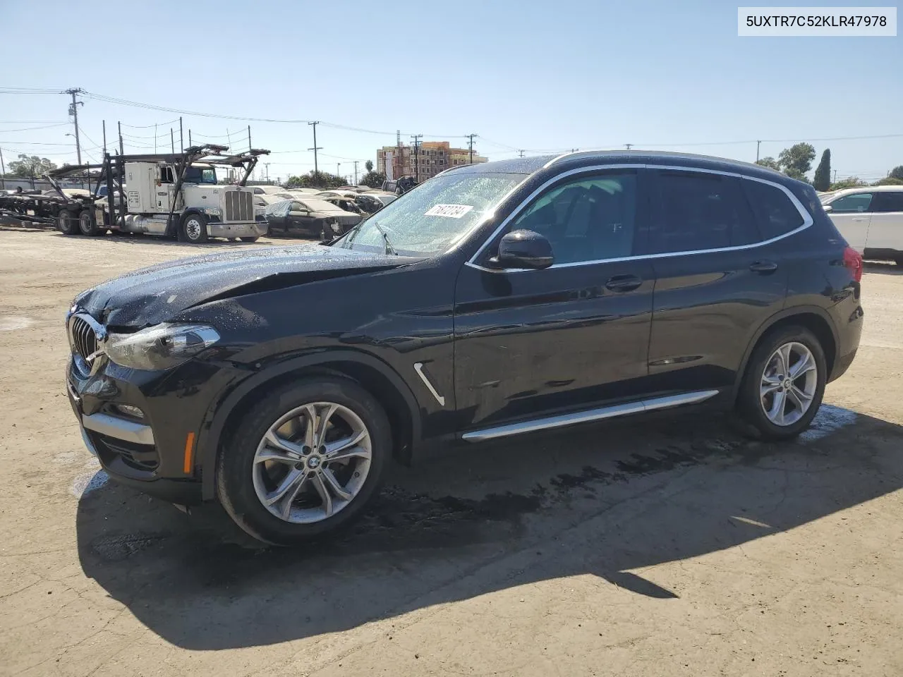 5UXTR7C52KLR47978 2019 BMW X3 Sdrive30I