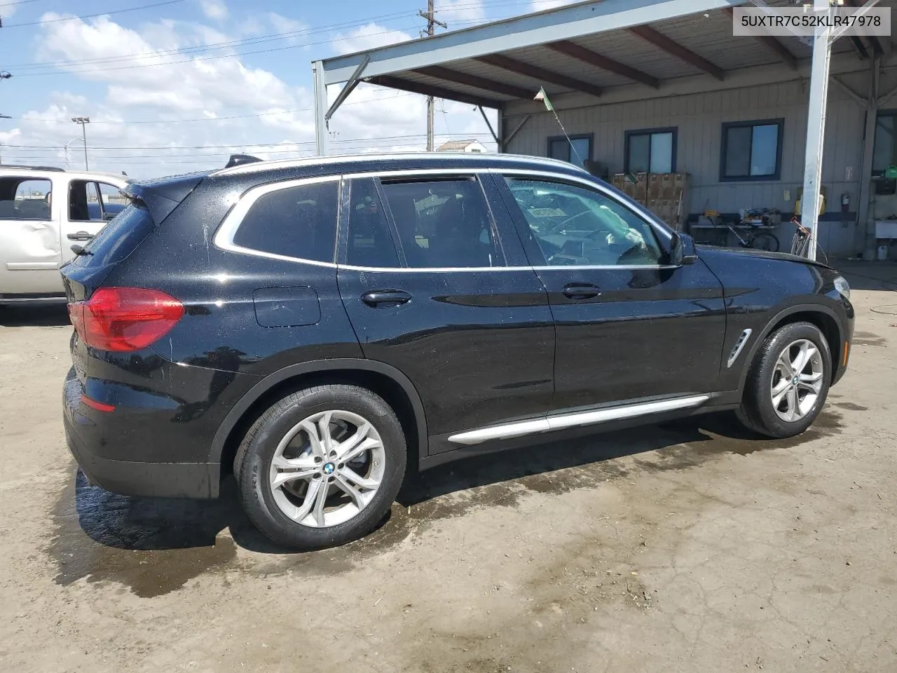 5UXTR7C52KLR47978 2019 BMW X3 Sdrive30I