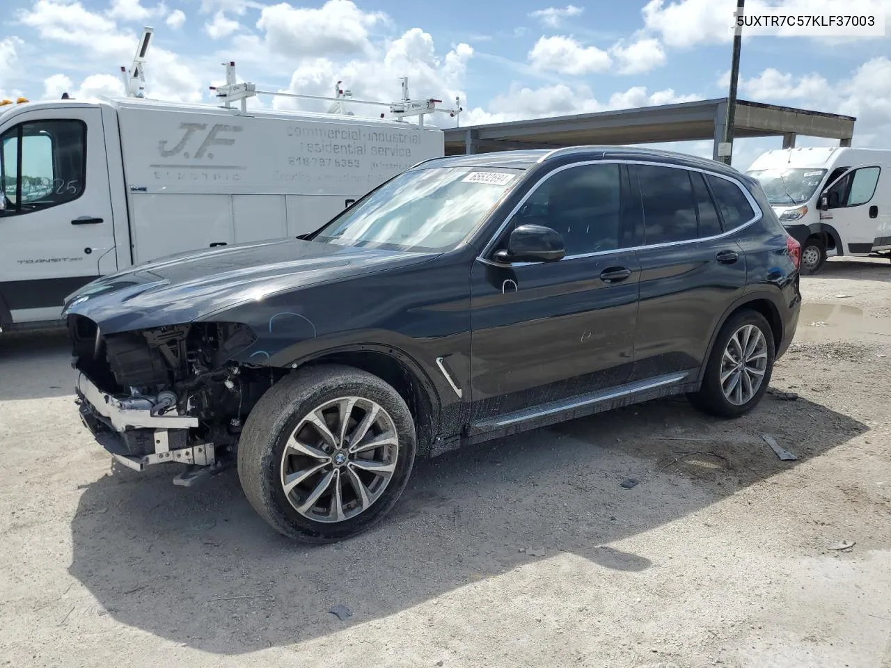 5UXTR7C57KLF37003 2019 BMW X3 Sdrive30I