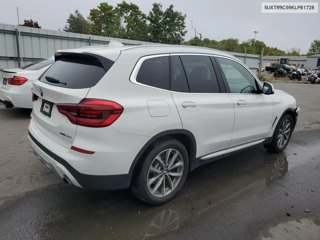 2019 BMW X3 xDrive30I VIN: 5UXTR9C59KLP81728 Lot: 72325474