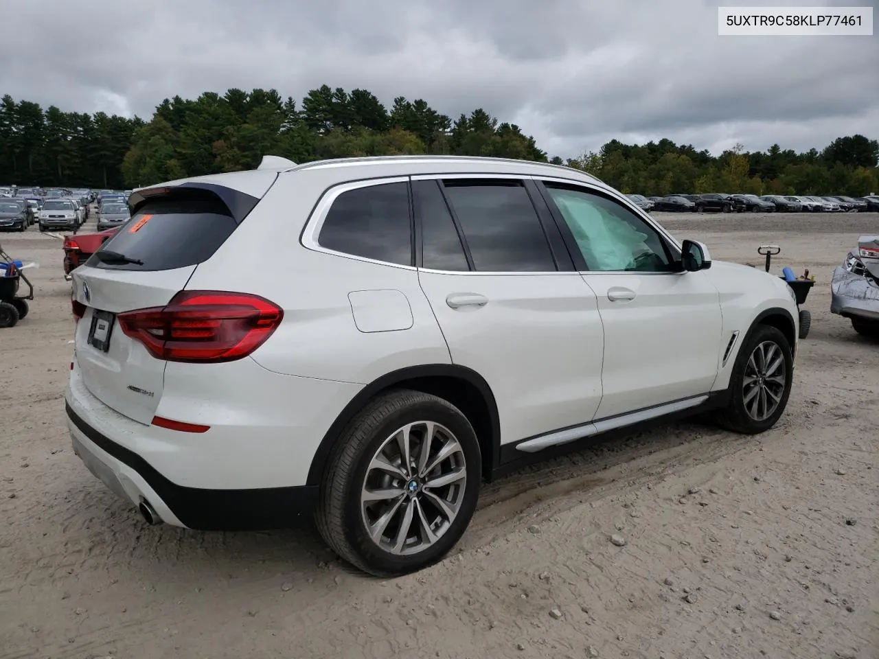 2019 BMW X3 xDrive30I VIN: 5UXTR9C58KLP77461 Lot: 72400324