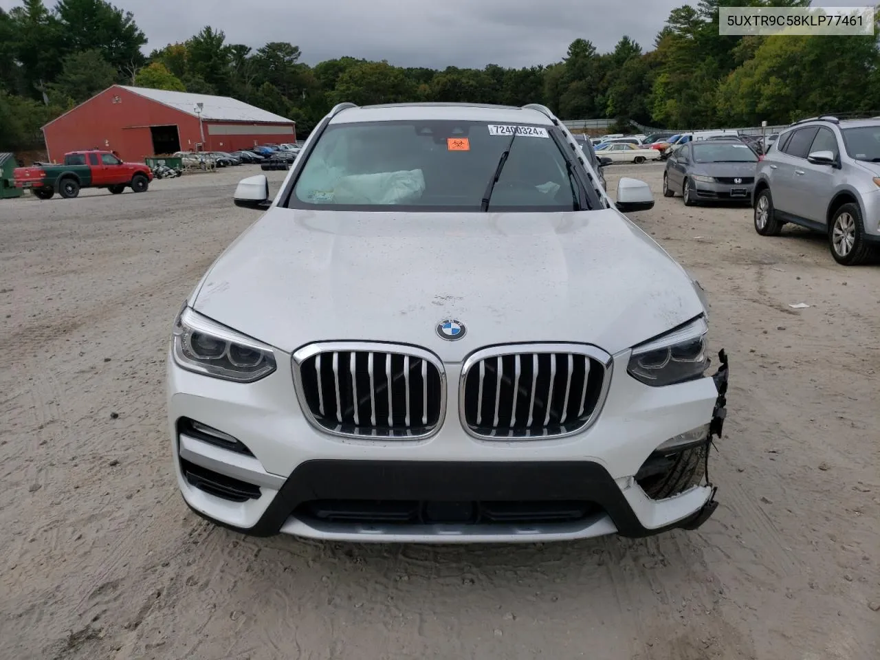 2019 BMW X3 xDrive30I VIN: 5UXTR9C58KLP77461 Lot: 72400324