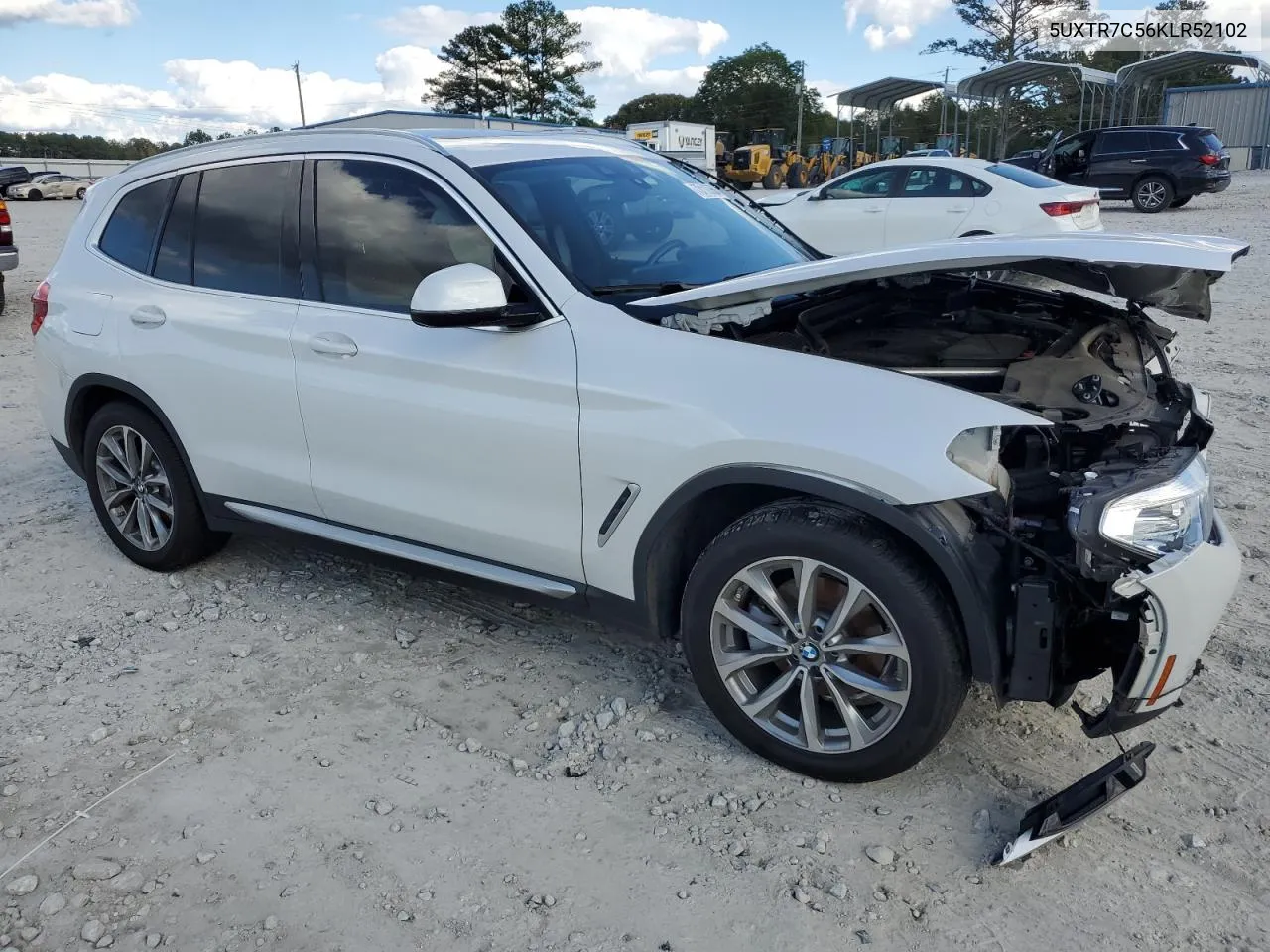 5UXTR7C56KLR52102 2019 BMW X3 Sdrive30I