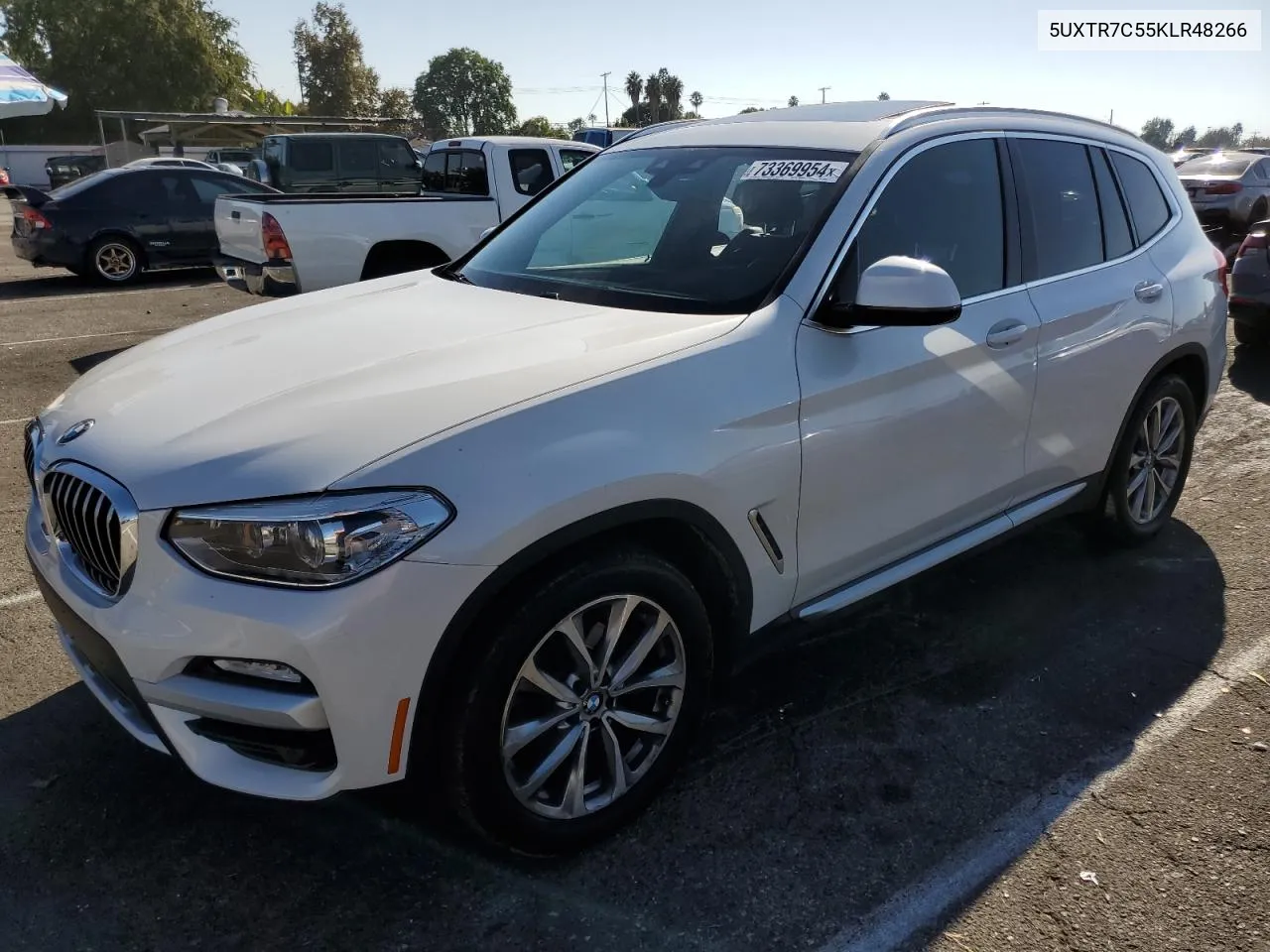 5UXTR7C55KLR48266 2019 BMW X3 Sdrive30I