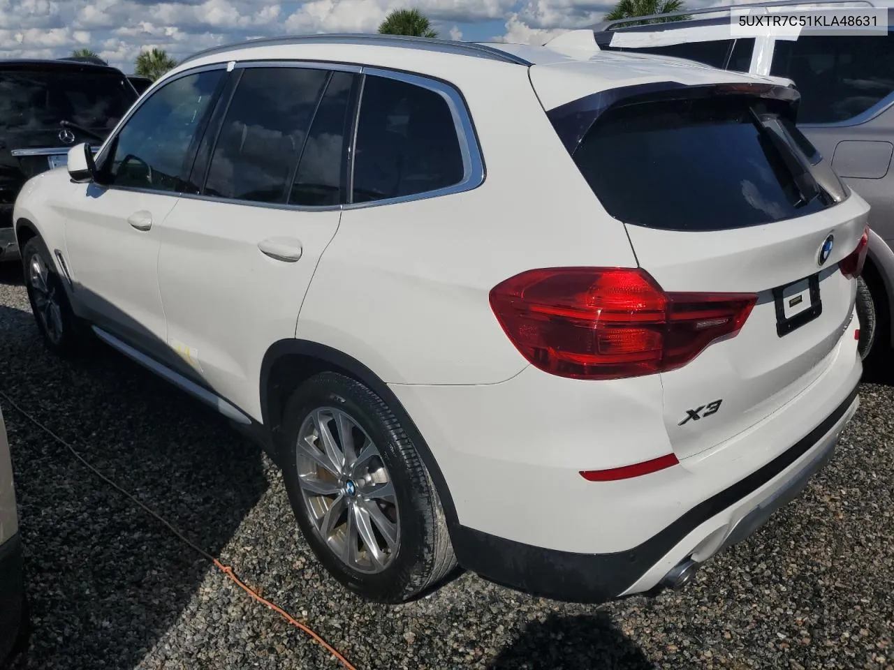 2019 BMW X3 Sdrive30I VIN: 5UXTR7C51KLA48631 Lot: 73715274