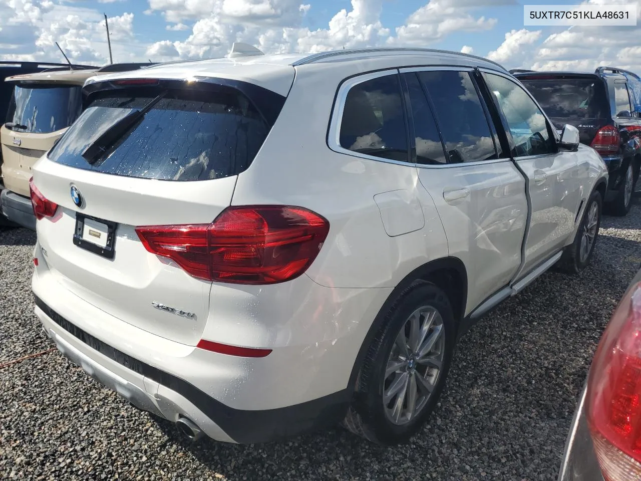 5UXTR7C51KLA48631 2019 BMW X3 Sdrive30I