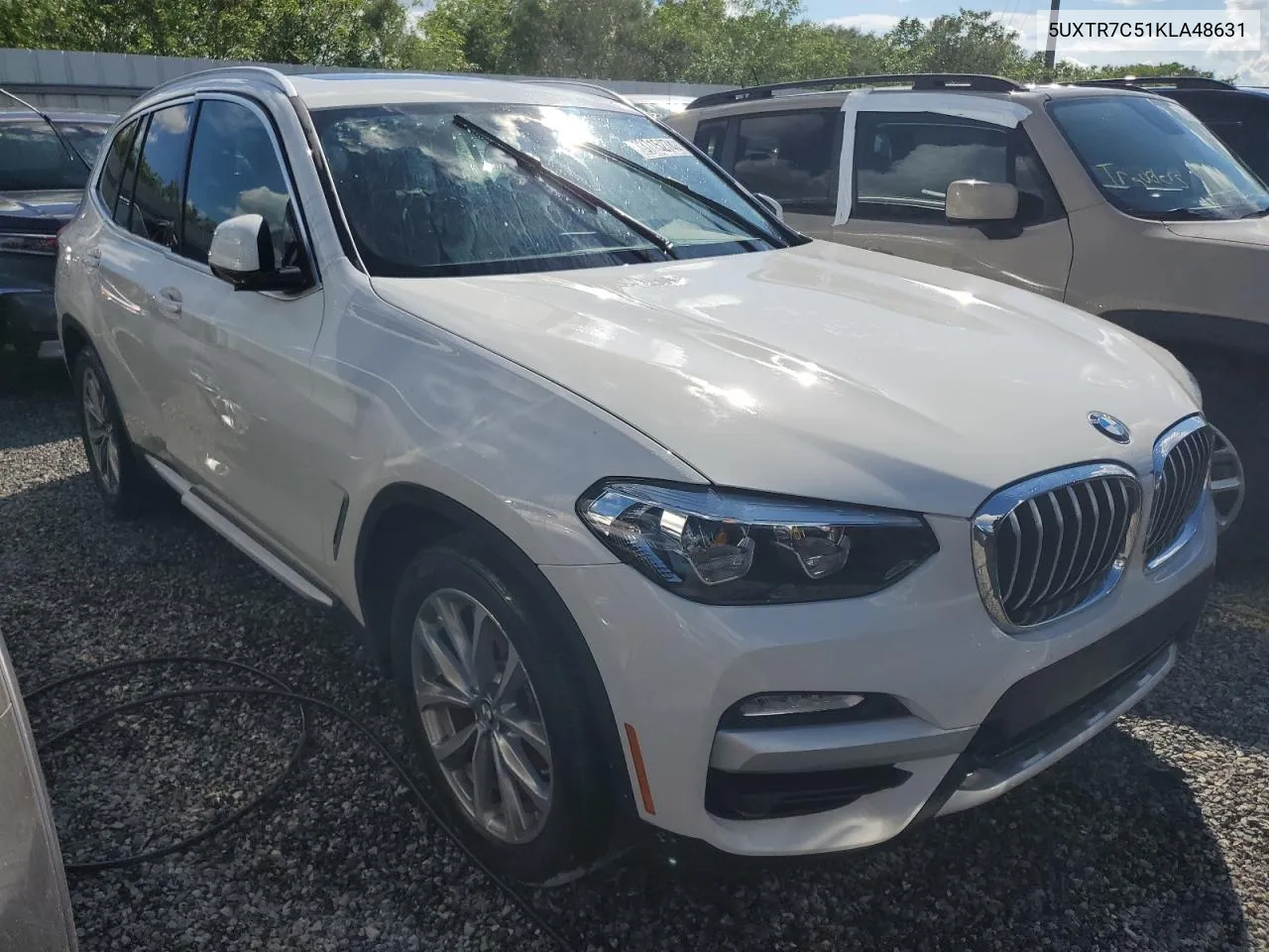 5UXTR7C51KLA48631 2019 BMW X3 Sdrive30I