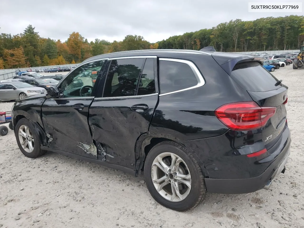 2019 BMW X3 xDrive30I VIN: 5UXTR9C50KLP77969 Lot: 74077914