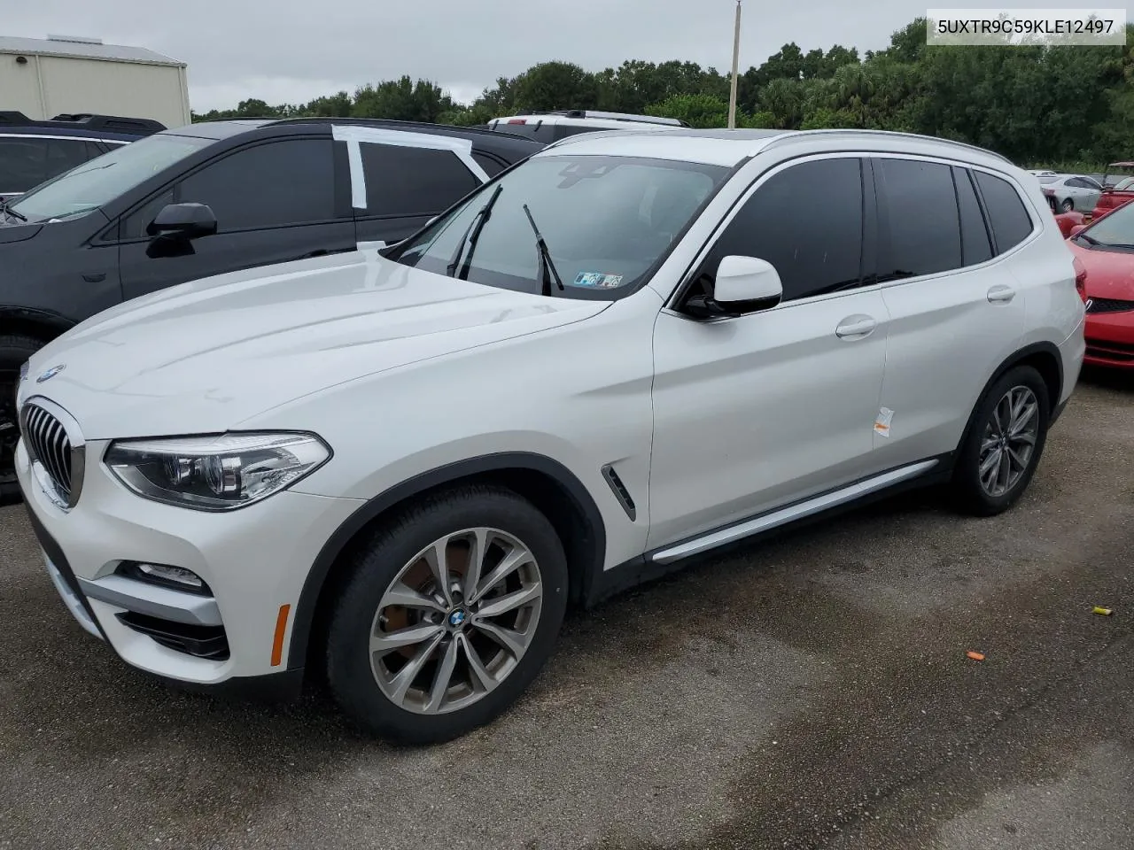 2019 BMW X3 xDrive30I VIN: 5UXTR9C59KLE12497 Lot: 74238314