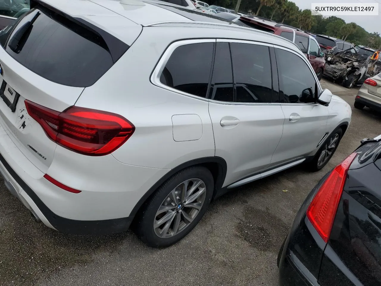 2019 BMW X3 xDrive30I VIN: 5UXTR9C59KLE12497 Lot: 74238314