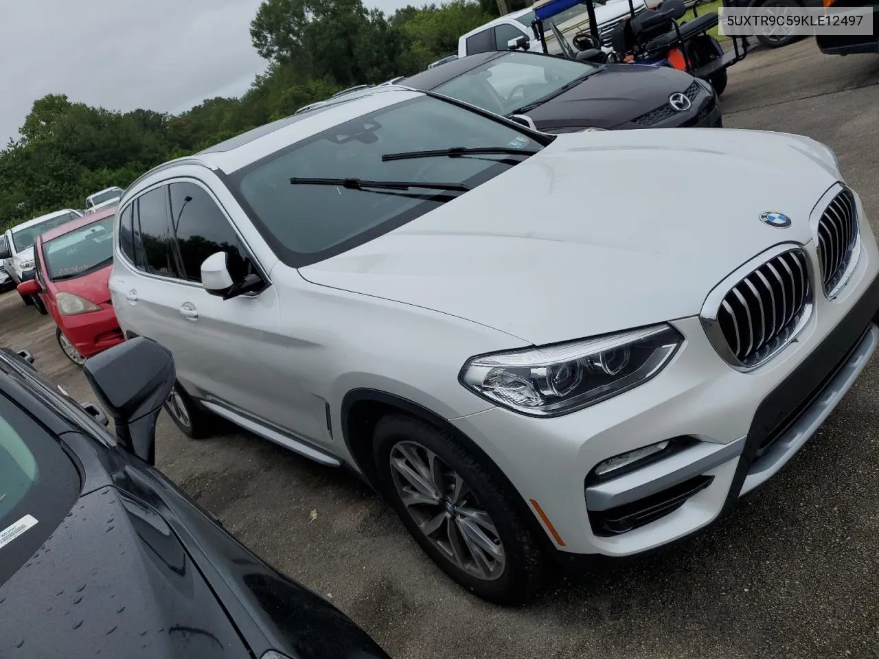 2019 BMW X3 xDrive30I VIN: 5UXTR9C59KLE12497 Lot: 74238314