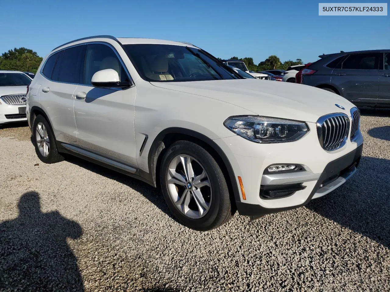 5UXTR7C57KLF24333 2019 BMW X3 Sdrive30I