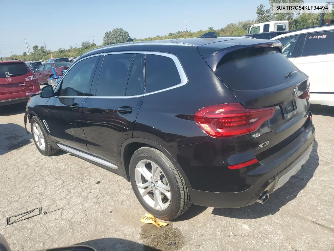 5UXTR7C54KLF34494 2019 BMW X3 Sdrive30I