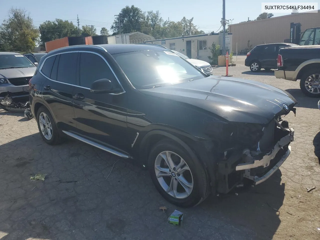 5UXTR7C54KLF34494 2019 BMW X3 Sdrive30I