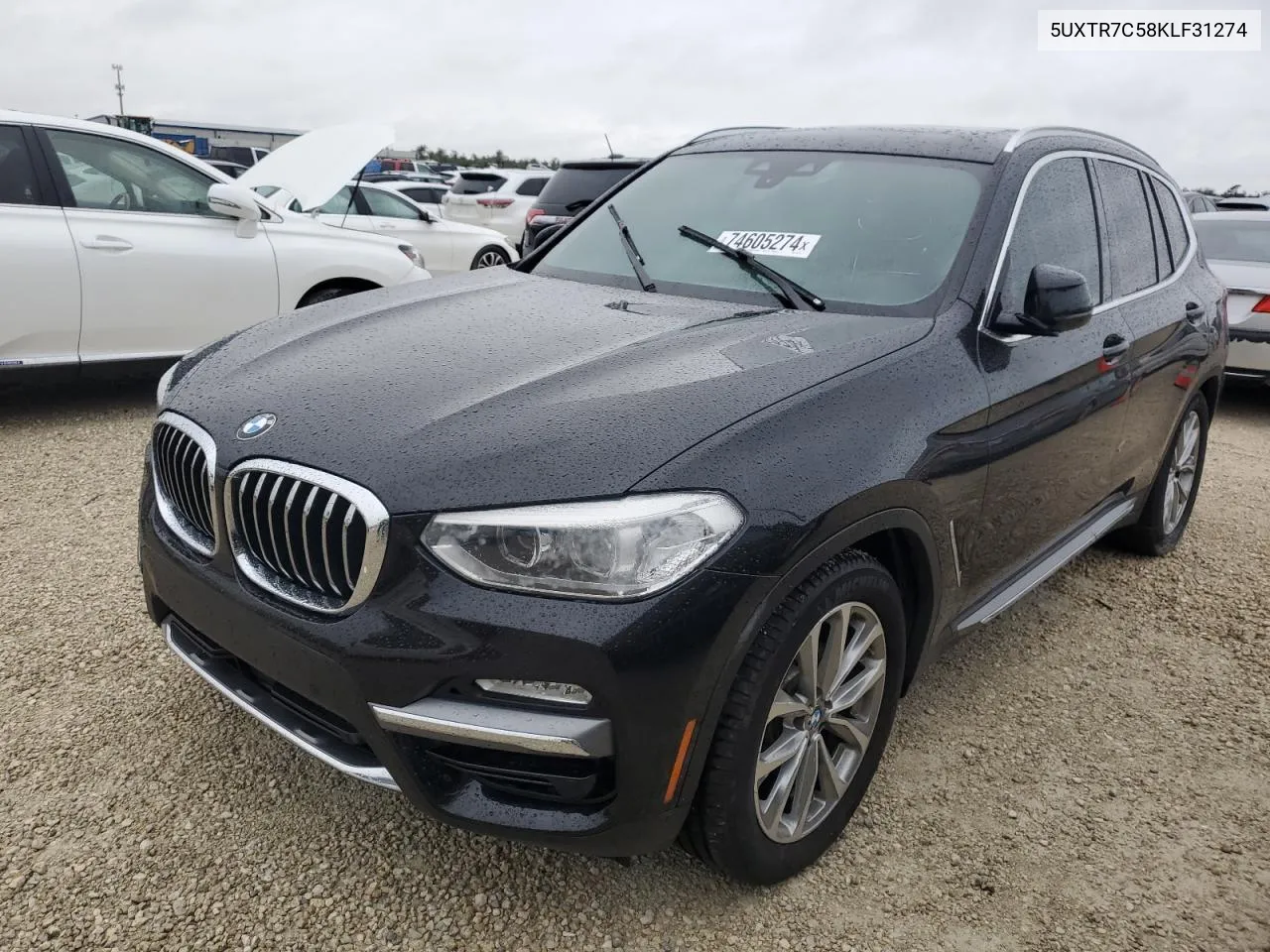 2019 BMW X3 Sdrive30I VIN: 5UXTR7C58KLF31274 Lot: 74605274