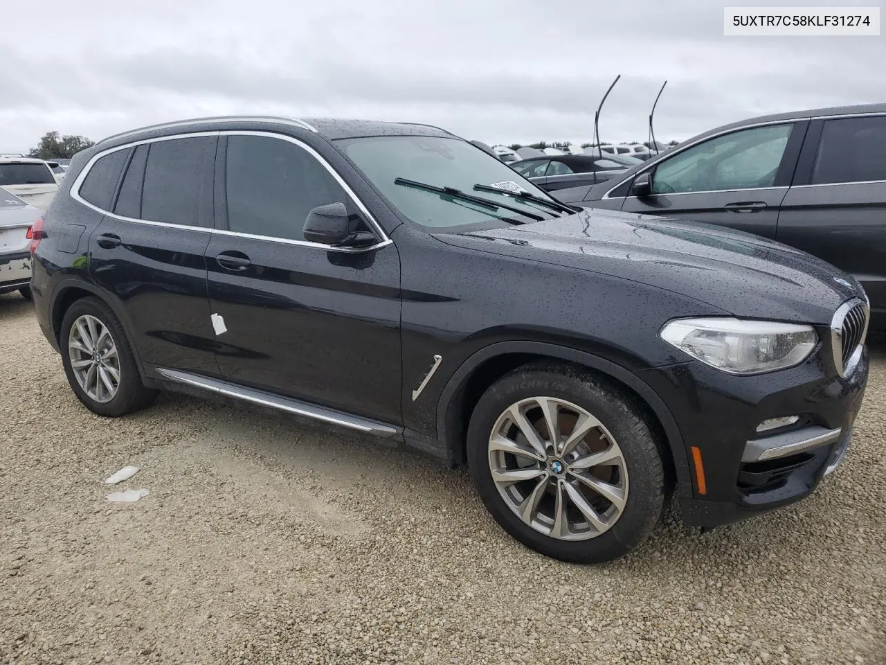 2019 BMW X3 Sdrive30I VIN: 5UXTR7C58KLF31274 Lot: 74605274