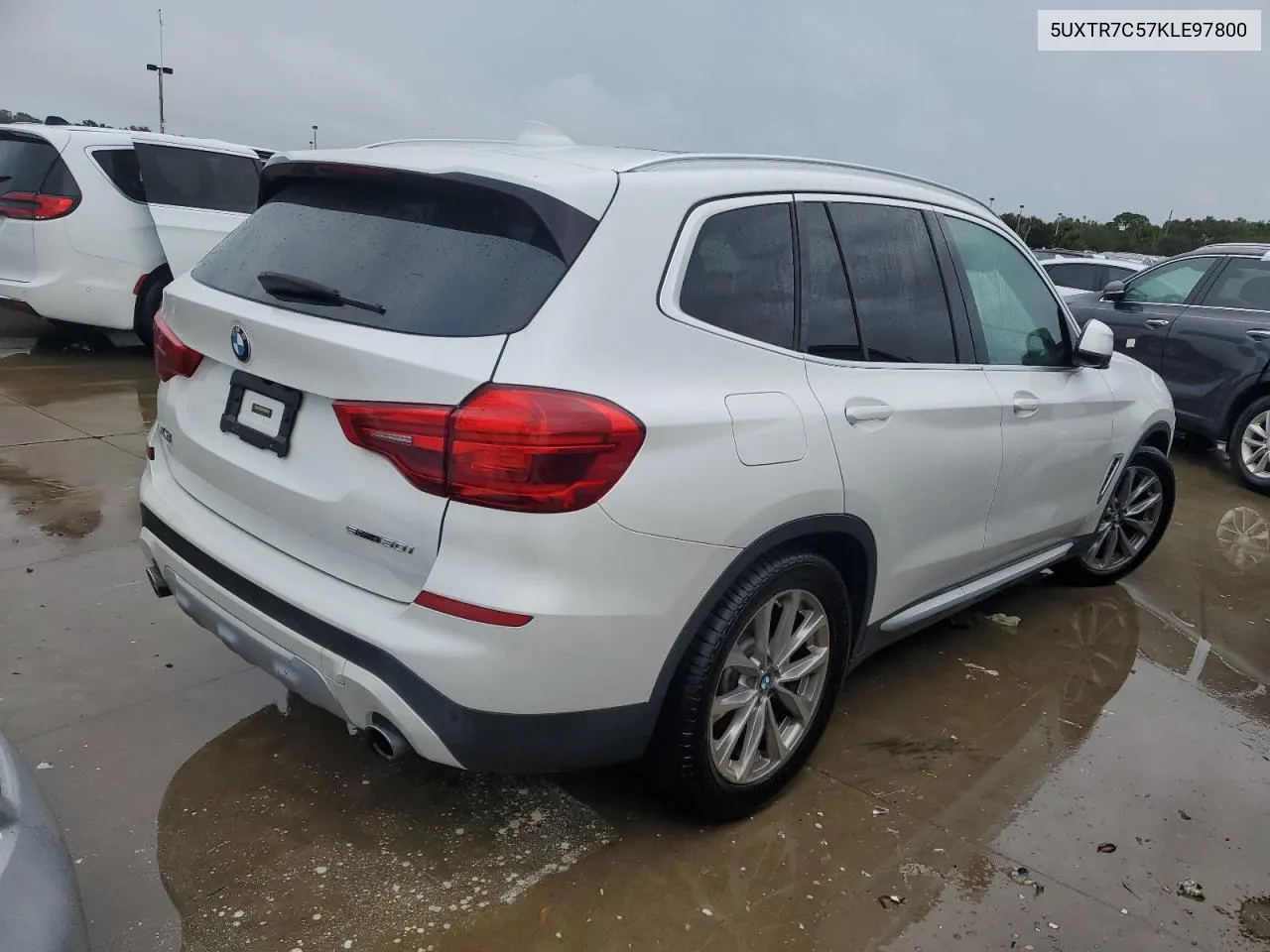 2019 BMW X3 Sdrive30I VIN: 5UXTR7C57KLE97800 Lot: 74700434