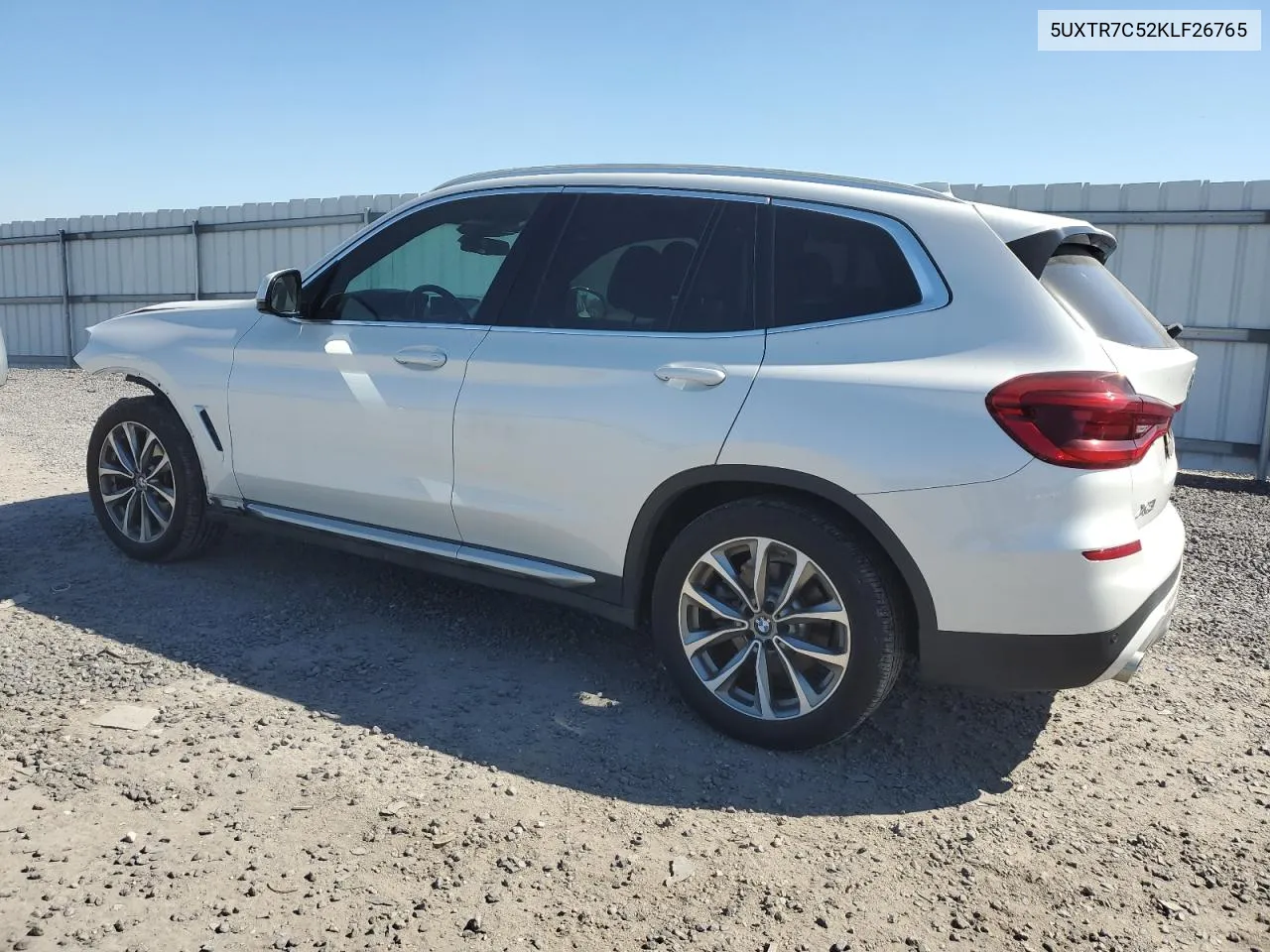 2019 BMW X3 Sdrive30I VIN: 5UXTR7C52KLF26765 Lot: 74758894