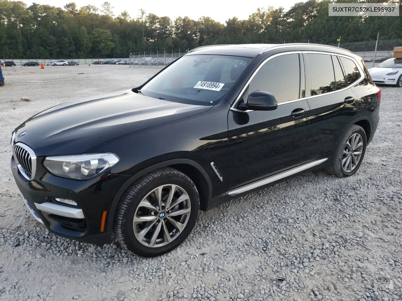 2019 BMW X3 Sdrive30I VIN: 5UXTR7C52KLE95937 Lot: 74918994