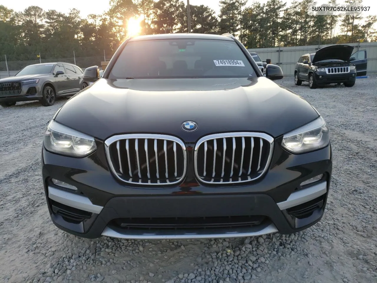 2019 BMW X3 Sdrive30I VIN: 5UXTR7C52KLE95937 Lot: 74918994