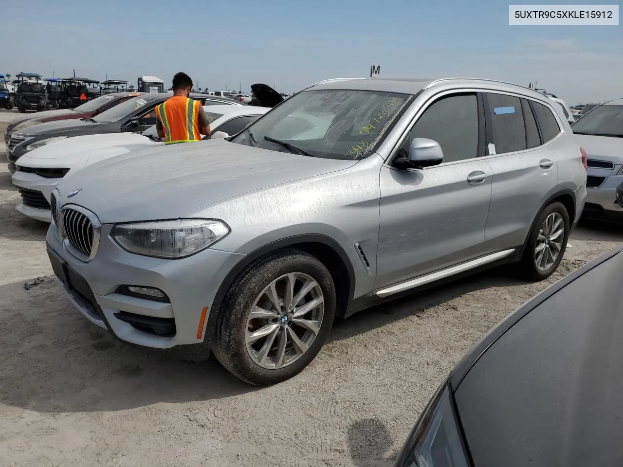 2019 BMW X3 xDrive30I VIN: 5UXTR9C5XKLE15912 Lot: 74924274