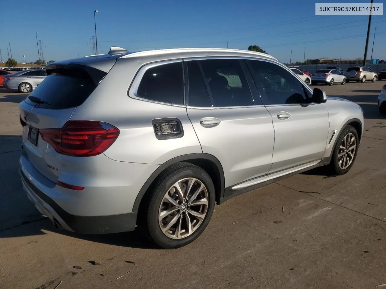 2019 BMW X3 xDrive30I VIN: 5UXTR9C57KLE14717 Lot: 75741864