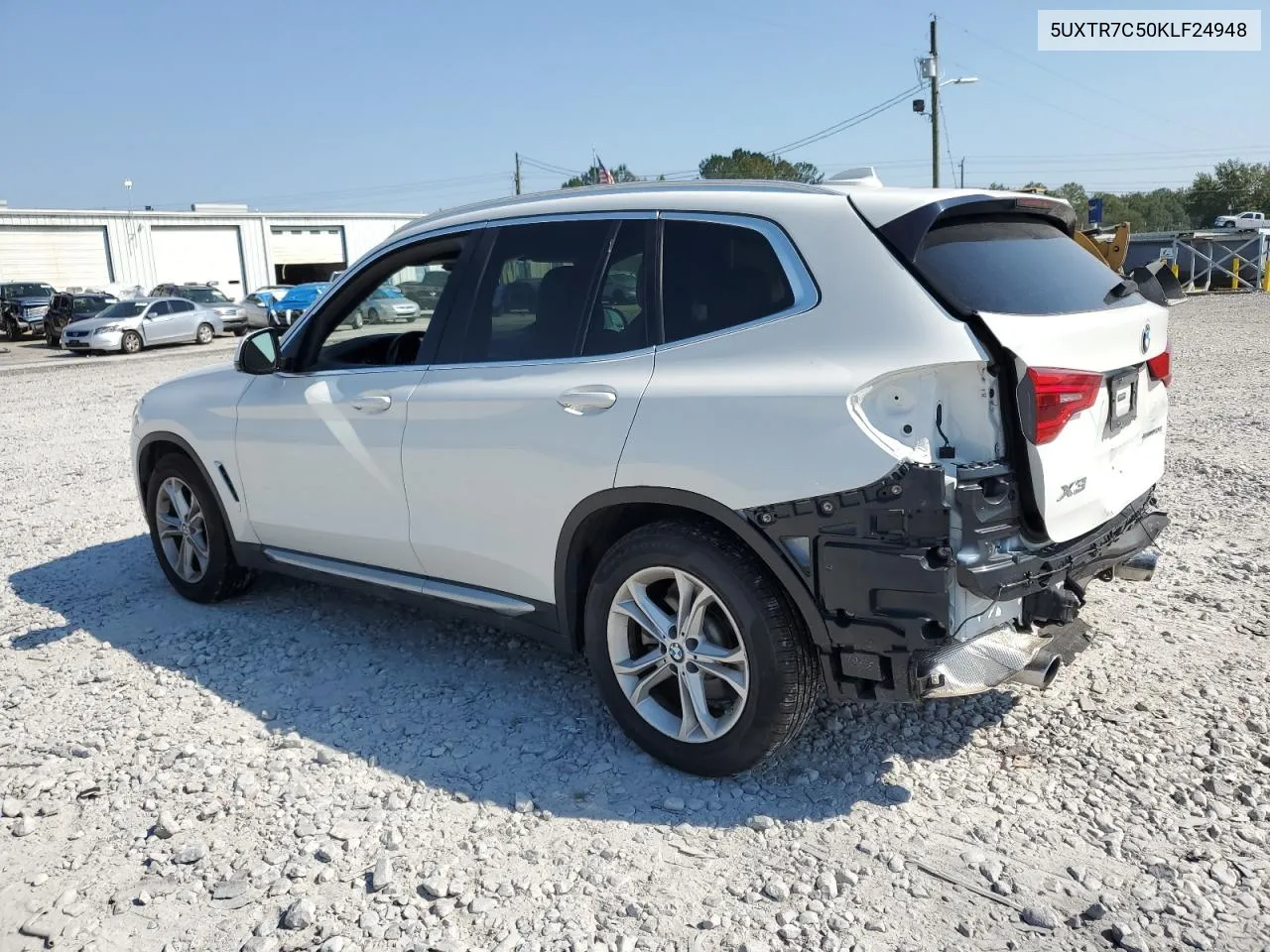 2019 BMW X3 Sdrive30I VIN: 5UXTR7C50KLF24948 Lot: 76019534