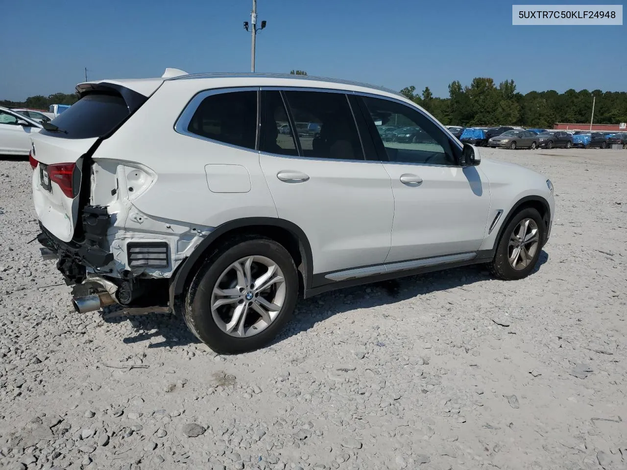 2019 BMW X3 Sdrive30I VIN: 5UXTR7C50KLF24948 Lot: 76019534