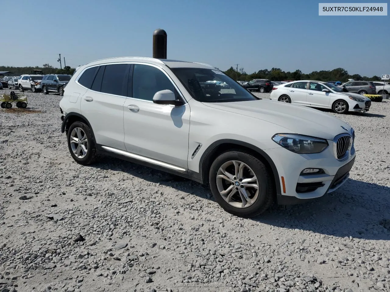 2019 BMW X3 Sdrive30I VIN: 5UXTR7C50KLF24948 Lot: 76019534