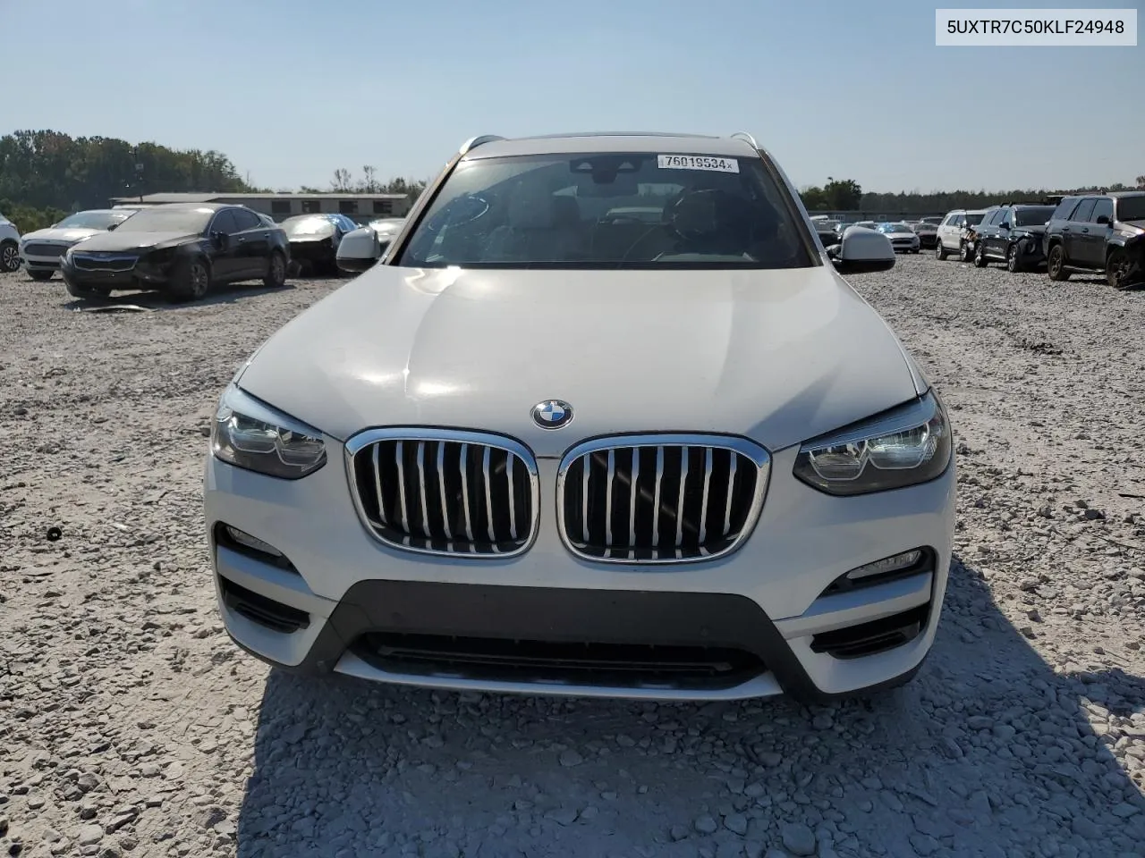 2019 BMW X3 Sdrive30I VIN: 5UXTR7C50KLF24948 Lot: 76019534