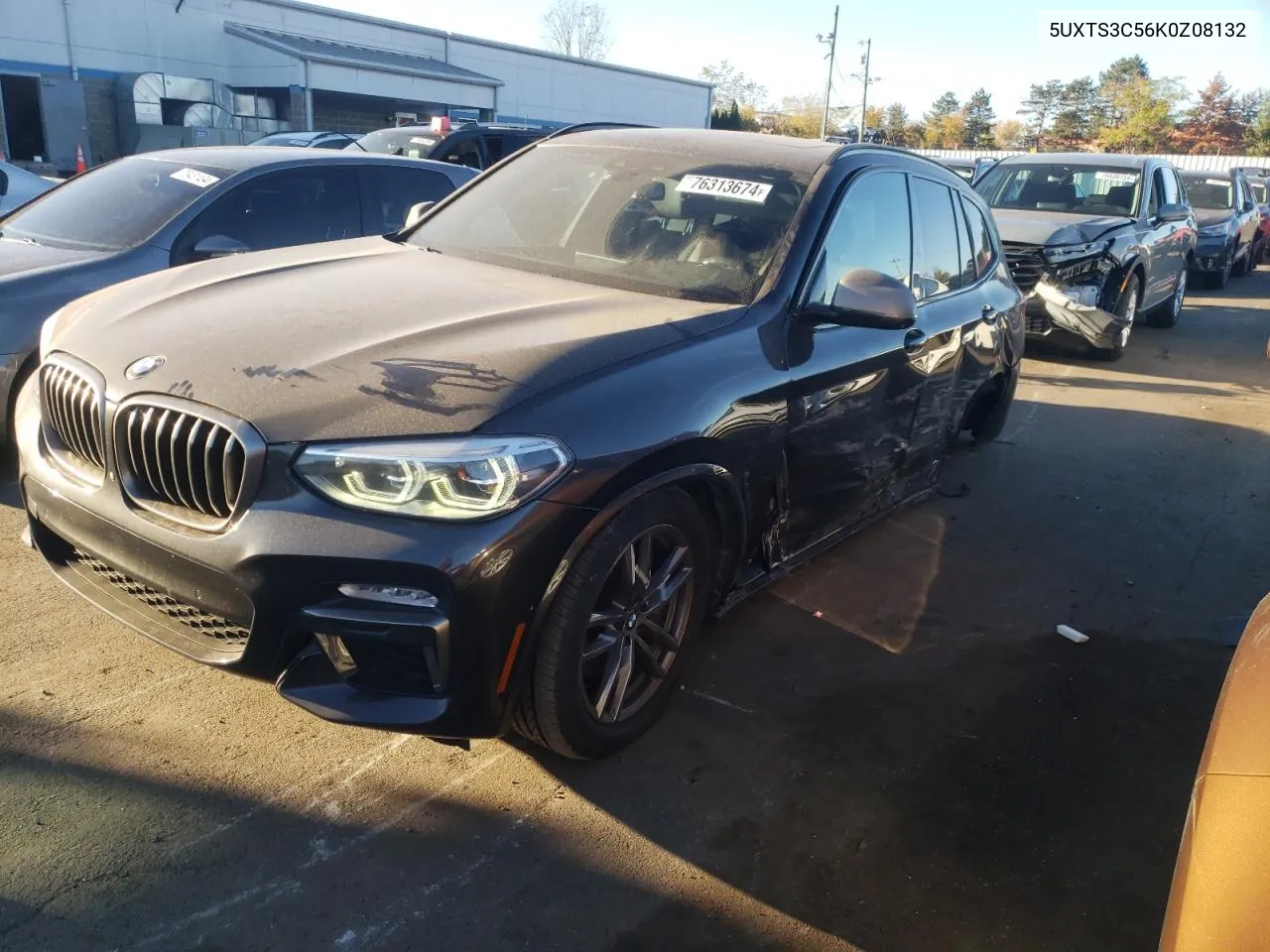 2019 BMW X3 xDrivem40I VIN: 5UXTS3C56K0Z08132 Lot: 76313674