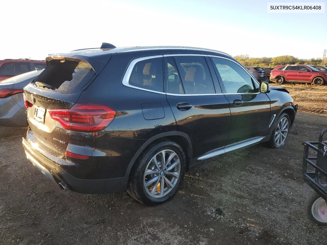 2019 BMW X3 xDrive30I VIN: 5UXTR9C54KLR06408 Lot: 76500804