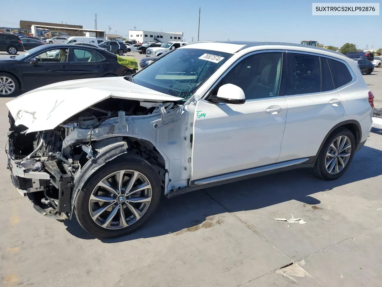 5UXTR9C52KLP92876 2019 BMW X3 xDrive30I