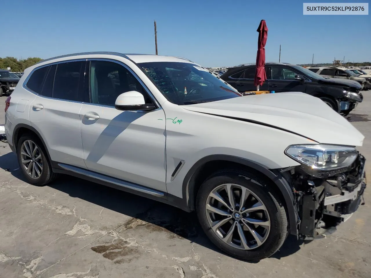 5UXTR9C52KLP92876 2019 BMW X3 xDrive30I