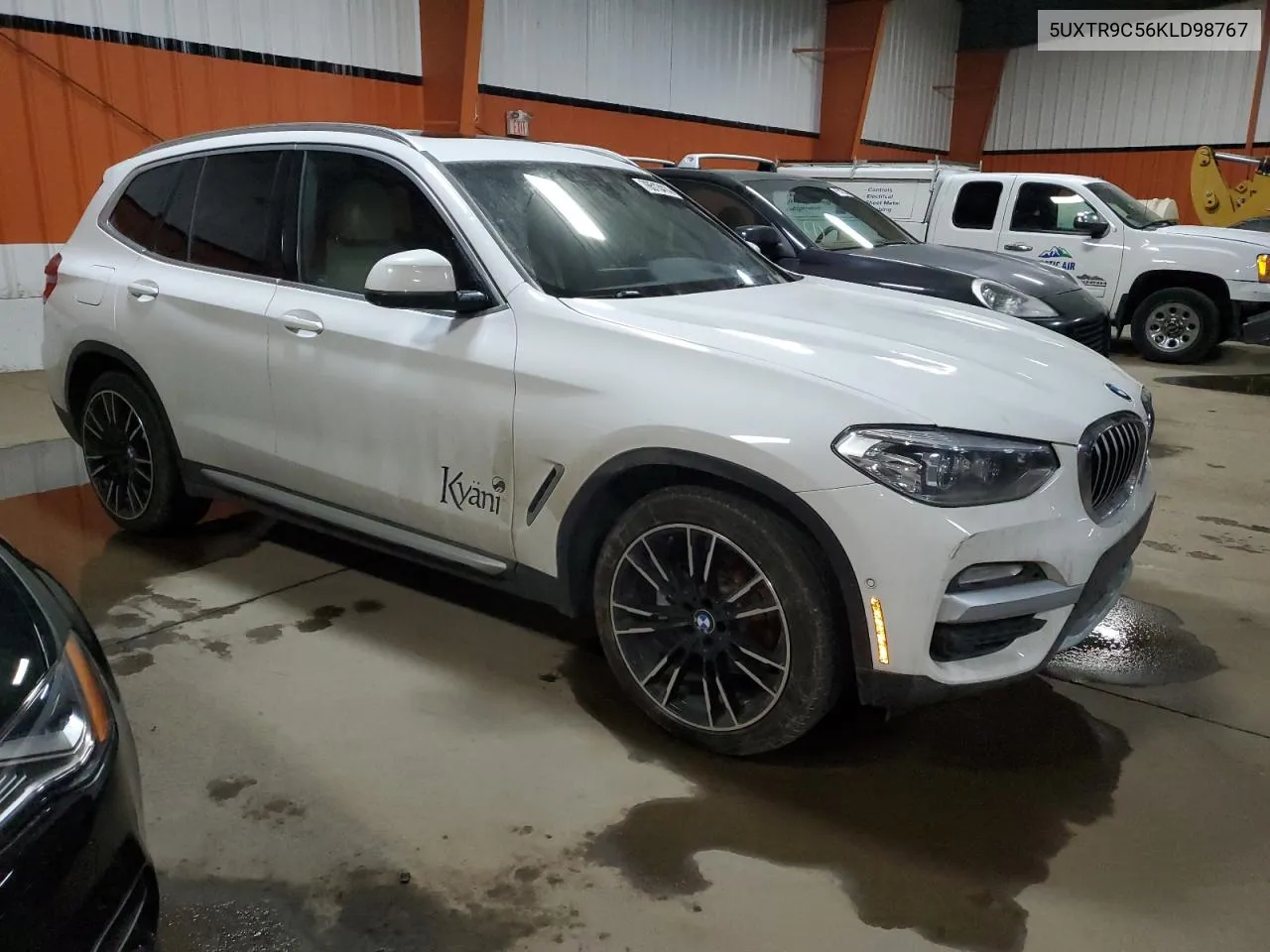 2019 BMW X3 xDrive30I VIN: 5UXTR9C56KLD98767 Lot: 76513414