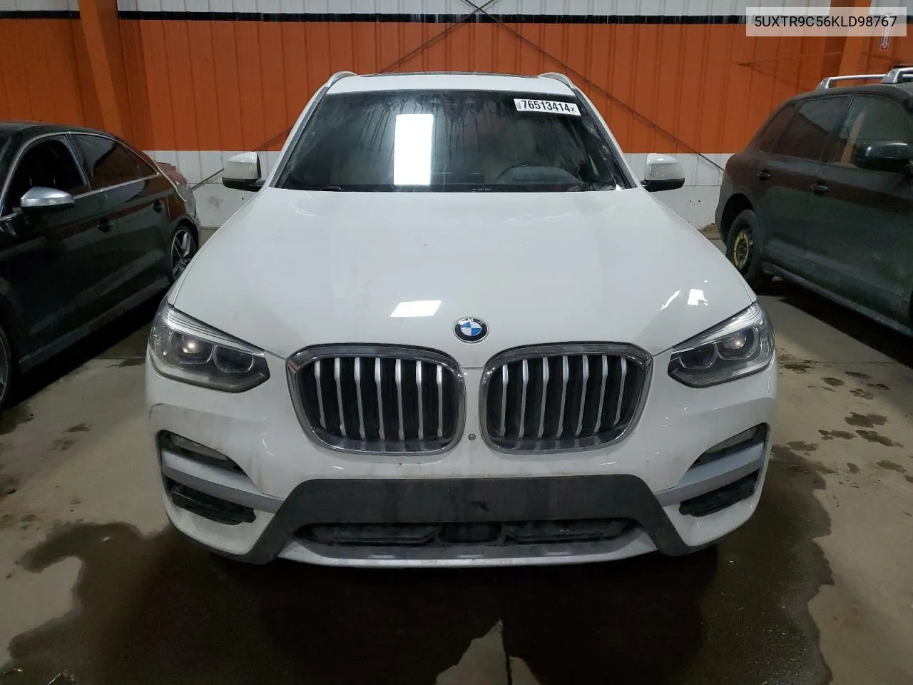 2019 BMW X3 xDrive30I VIN: 5UXTR9C56KLD98767 Lot: 76513414