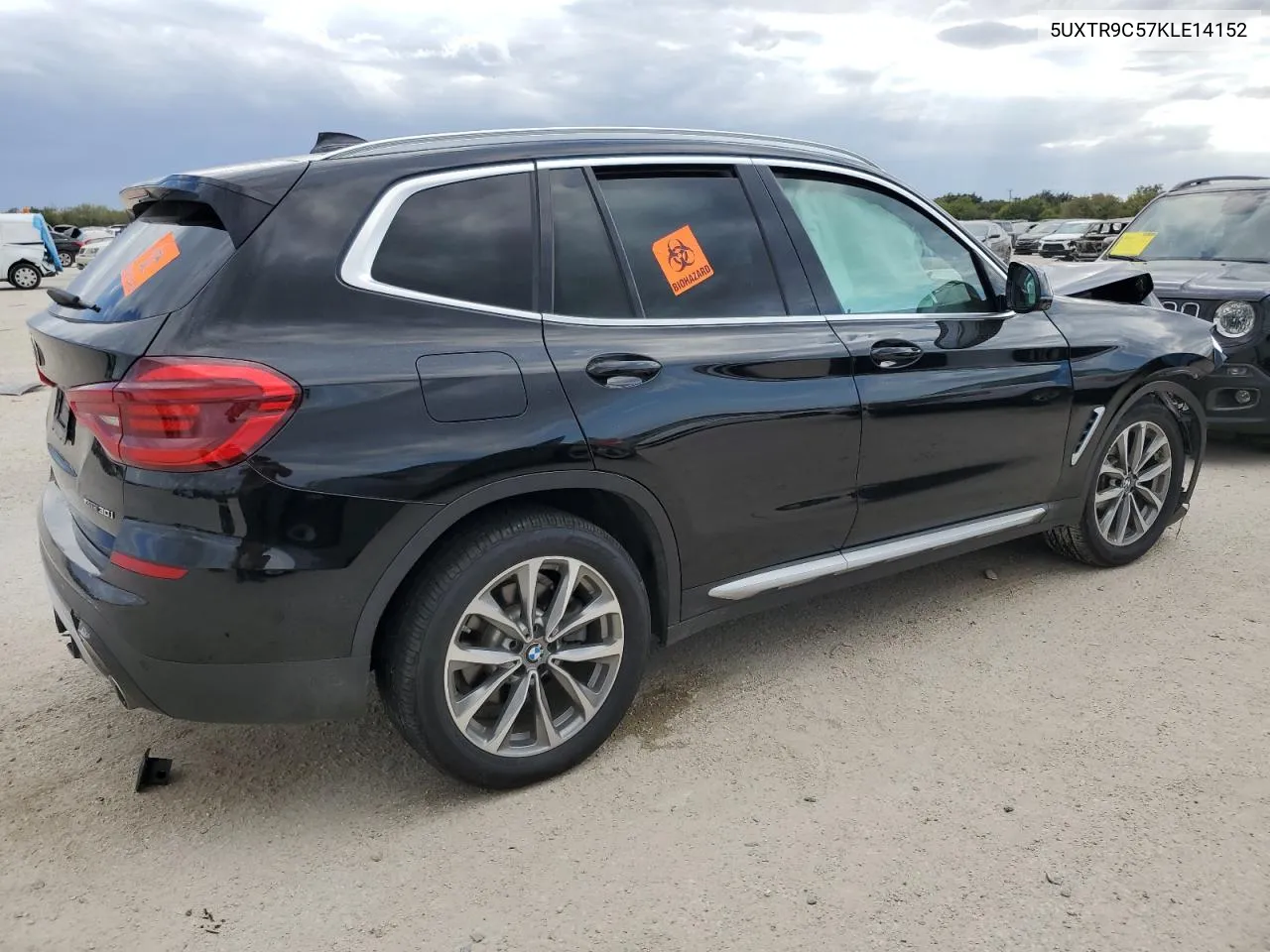 2019 BMW X3 xDrive30I VIN: 5UXTR9C57KLE14152 Lot: 76515944