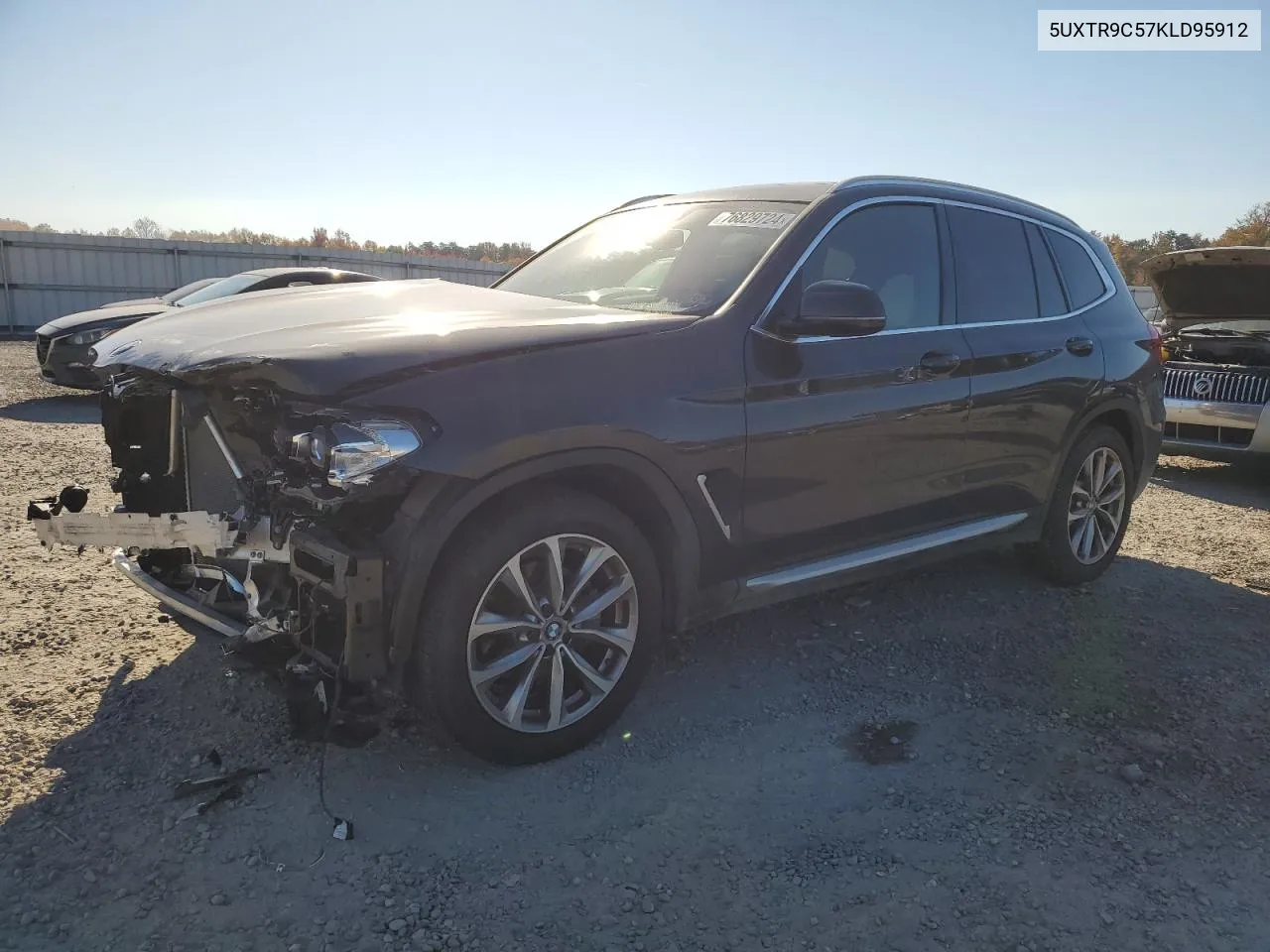 5UXTR9C57KLD95912 2019 BMW X3 xDrive30I